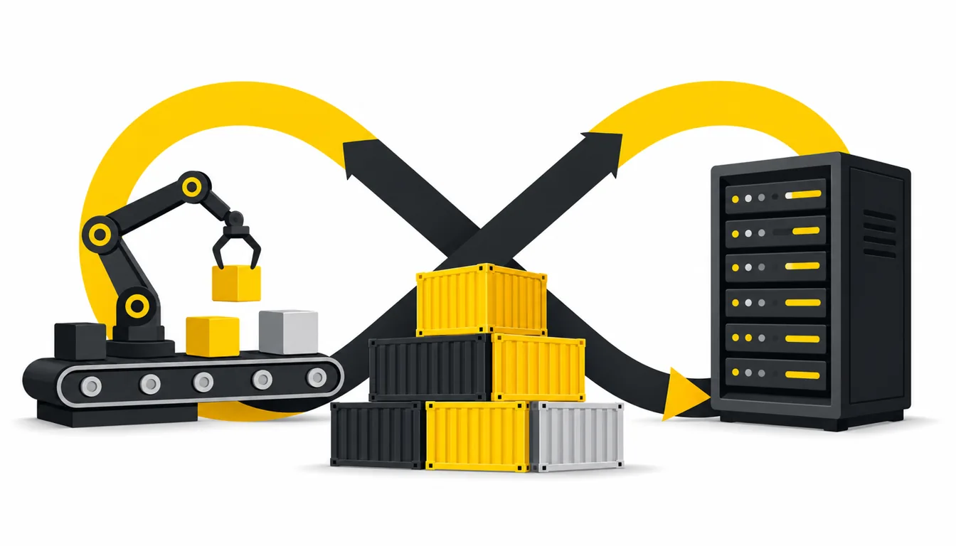 Pojęcia z DevOps — ilustracja kategorii słownika